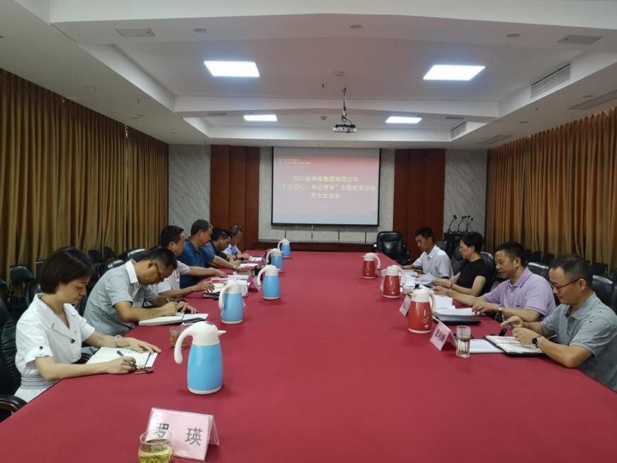 集團公司召開“不忘初心、牢記使命”主題教育活動民主生活會