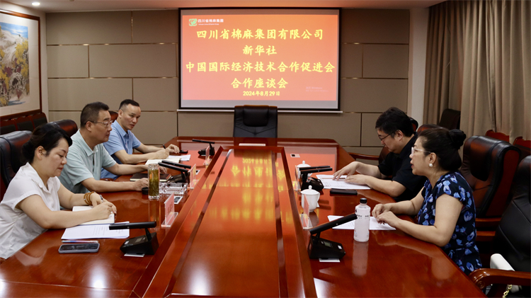 集團(tuán)公司召開(kāi)與新華社、中國(guó)國(guó)際經(jīng)濟(jì)技術(shù)合作促進(jìn)會(huì)合作座談會(huì)