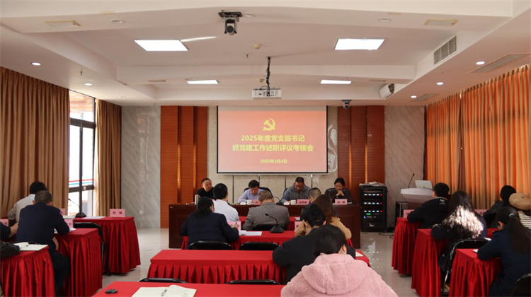 棉麻集團(tuán)召開(kāi)2025年度黨支部書(shū)記抓黨建工作述職評(píng)議會(huì)